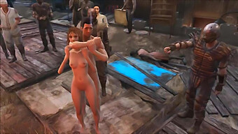 Diamond City'S Public Group Sex In Comic Animation