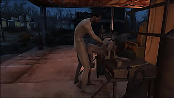 Intimno Srečanje V Fo4 Svetišču Z Mlado Temnolasko