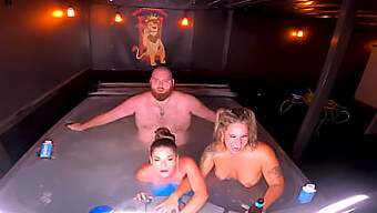 Steamy Threesome With Kendra Heart And Misty Meaner In Sensual Pool Encounter