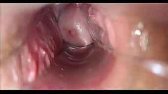 Intense Close-Up Of A Woman Reaching Orgasm Through Vaginal Penetration