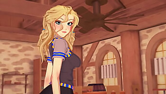 Explore The Forbidden Pleasures Of Luna Lovegood In This Steamy Hogwarts-Themed Cartoon