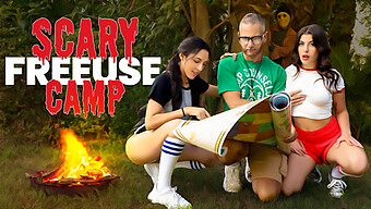 Wild Camp Of Free Love Featuring Gal Ritchie, Selena Ivy, And Calvin Hardy