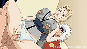 Hentai Animation With Tsunade And Jiraiya - Two Hot Anime Babes In Action