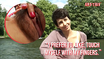 A Charming Brunette'S Public Boat Adventure: A Sensual Journey Of Self-Pleasure