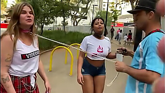 Soraya Castro Og Gustavo Blond Utforsker Bdsm I Sao Paulo.