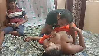 Indian Wife Enjoys Sharing Her Husband With Another Man And Receiving Cum In Her Vagina